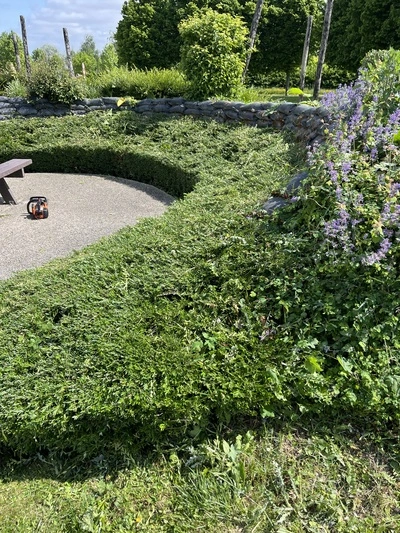 Remise en état d'un jardin de résidence secondaire dans la Somme